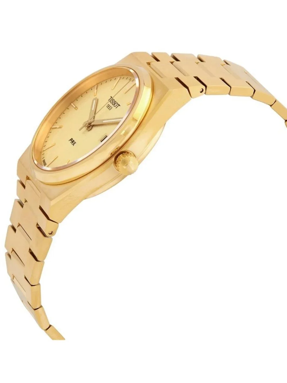 NWT Tissot PRX Quartz Champagne Dial Men's Watch